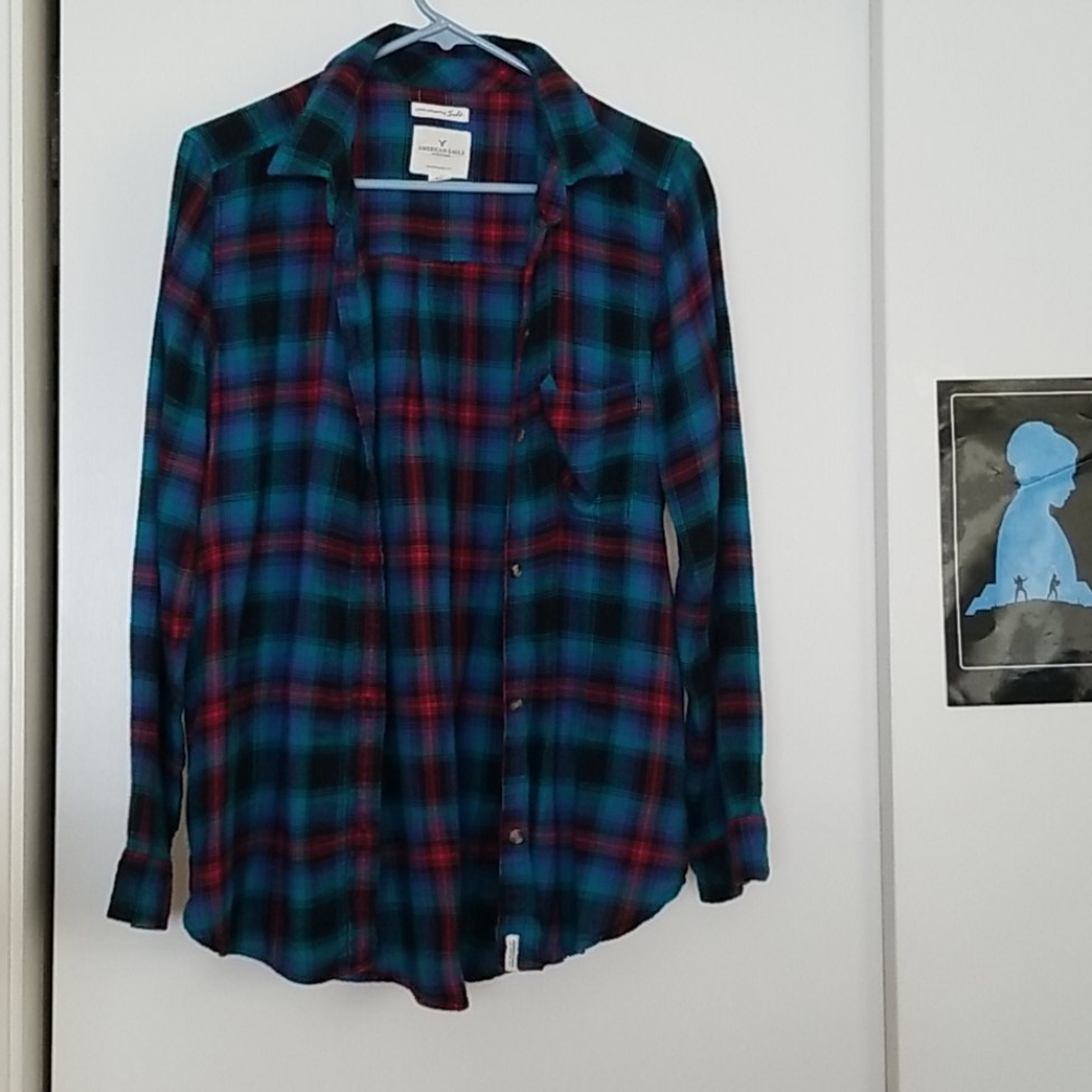 Medium american eagle flanel